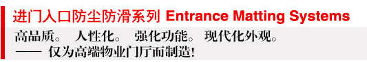 出入口地面系統(tǒng)防滑地墊