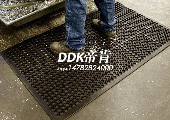 圓孔橡膠墊碎屑收集墊，多空橡膠墊，防滑橡膠墊，90 厘米X150 厘米防滑地墊，橡膠抗疲勞地墊