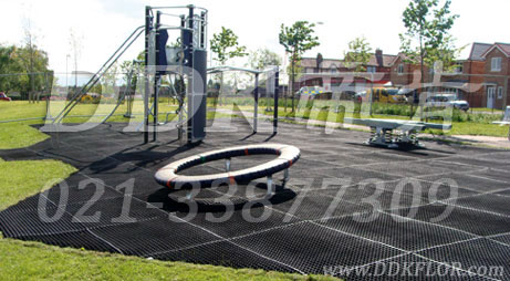 戶外健身區(qū)地面保護(hù)_黑色樣板圖片，帝肯(DDK)_400_222效果圖，草坪保護(hù)墊