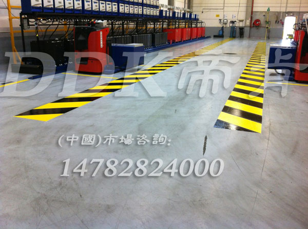高品質(zhì)的耐磨車間斑馬線帶背膠 寬度和長度可定制 