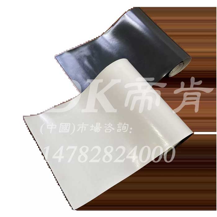 0.9mm-2mm防水防滲地膠卷材 2米寬高分子材料工程防水板填埋場(chǎng)隧道橋梁防滲屋頂?shù)叵率夷蜏胤栏g，pvc防水地墊,衛(wèi)生間防水地墊,衛(wèi)生間防水墊,室外防水地板,防水地墊,防水地毯,防水地膠墊,防水墊,防滲地毯